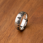 Size 9 Cobalt Chrome and Trees Engraving