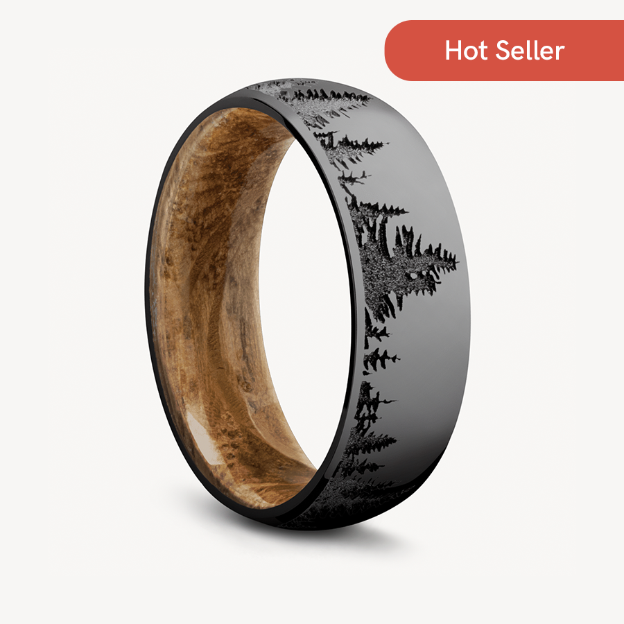 ZIRCONIUM + WHISKEY BARREL $825