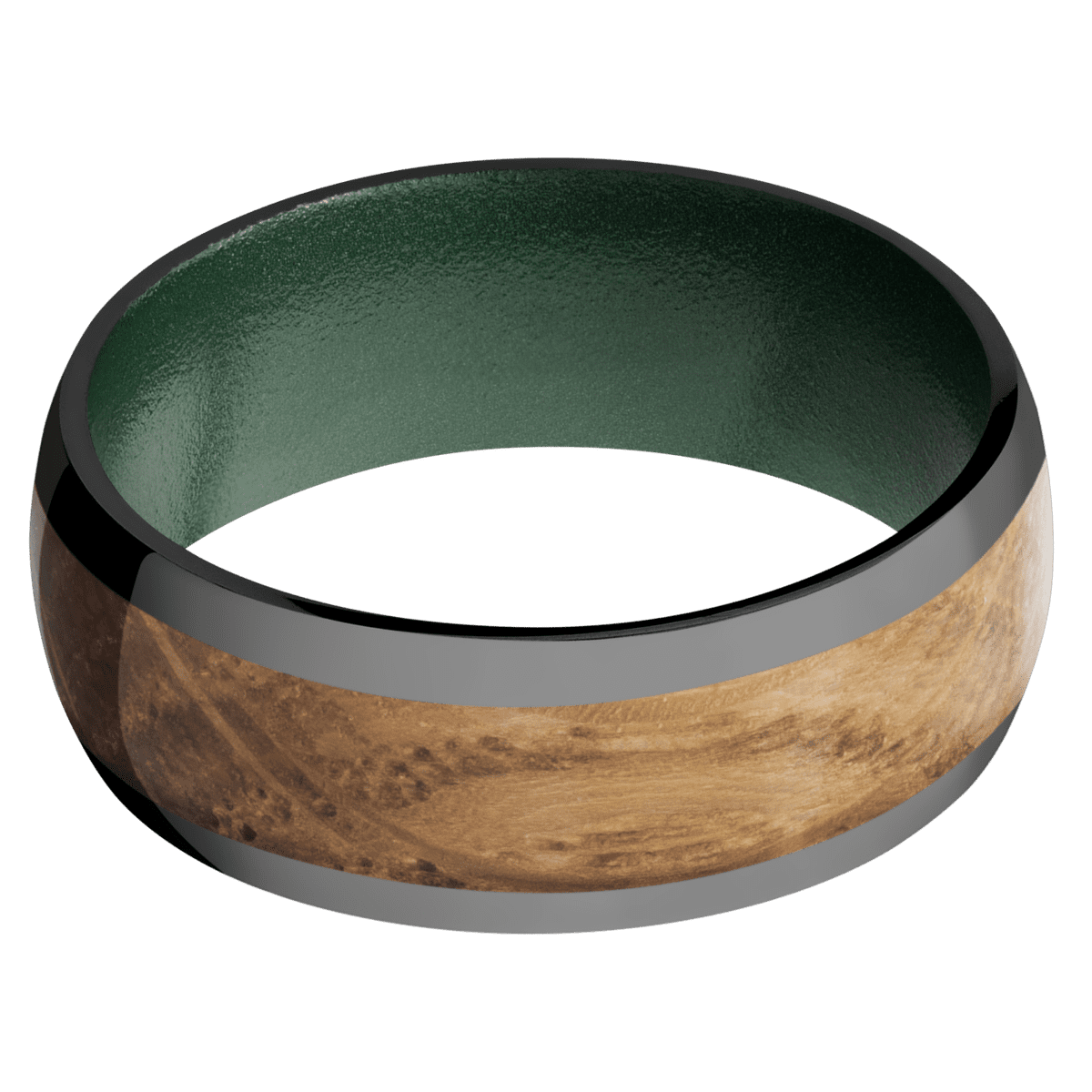 Zirconium + Polish Finish + Eastern Green