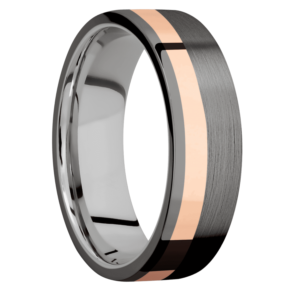 Tantalum Noir + Satin , Polish Finish + Titanium