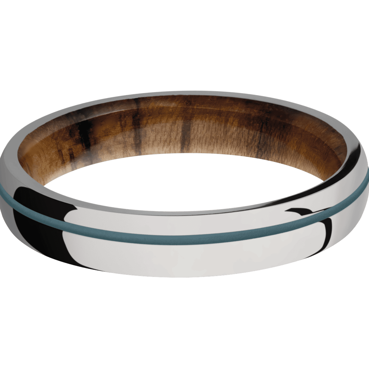 Titanium + Polish , Polish Finish + Teak