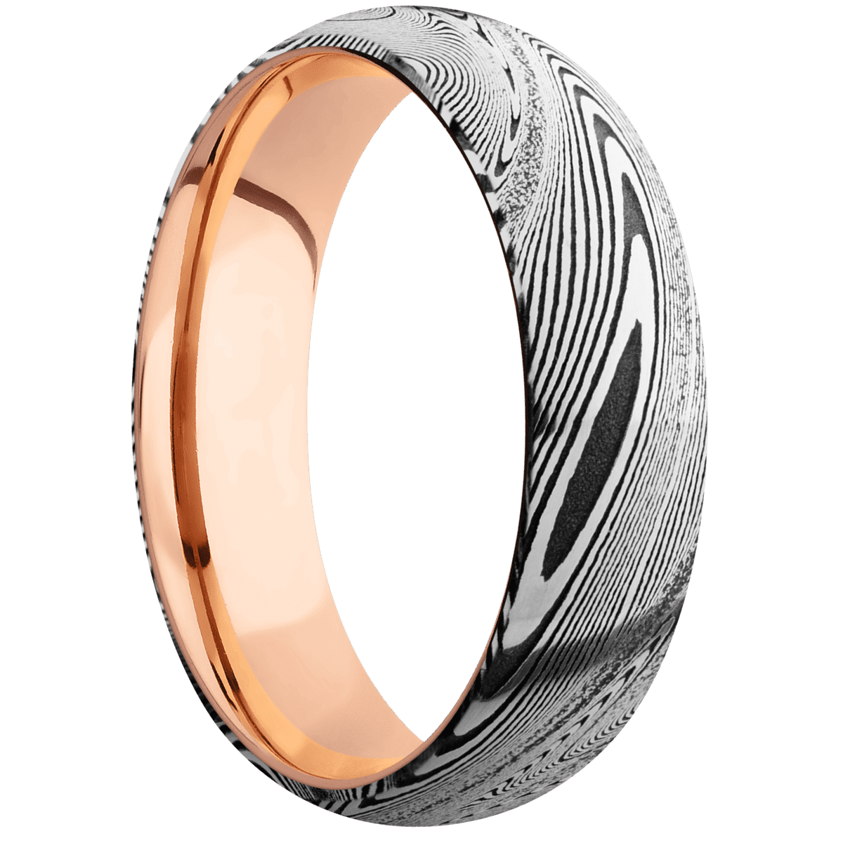 Tightweave + Acid Finish + 10K Rose Gold