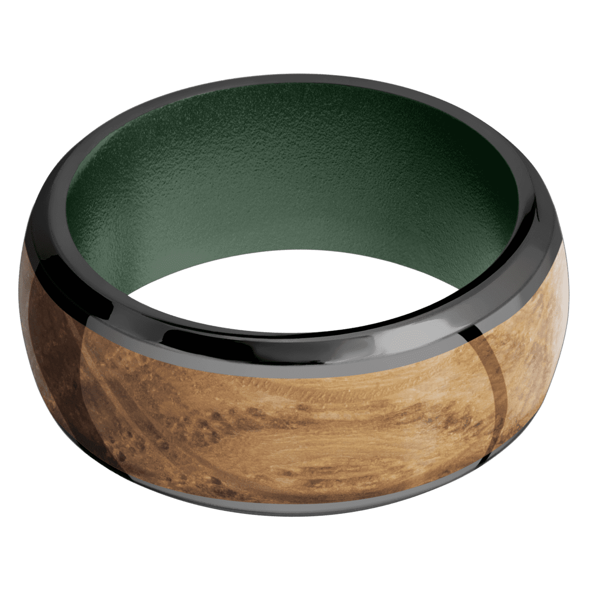 Zirconium + Polish , Polish Finish + Highland Green