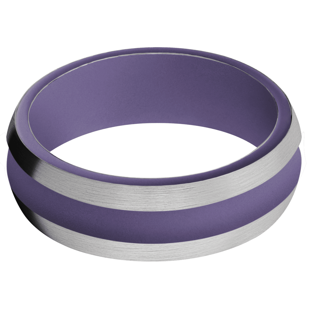 Titanium + Satin Finish + Bright Purple
