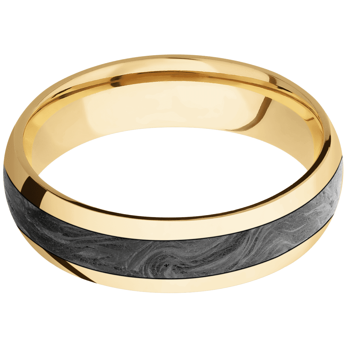 10K Yellow Gold + Polish Finish