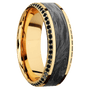14K Yellow Gold + Polish , Polish Finish