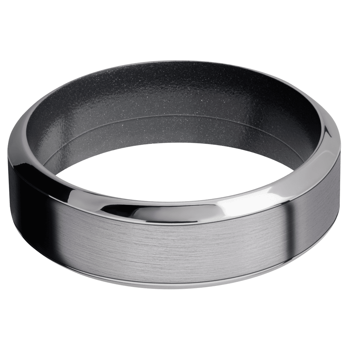 Titanium + Polish , Polish Finish + Dark Grey