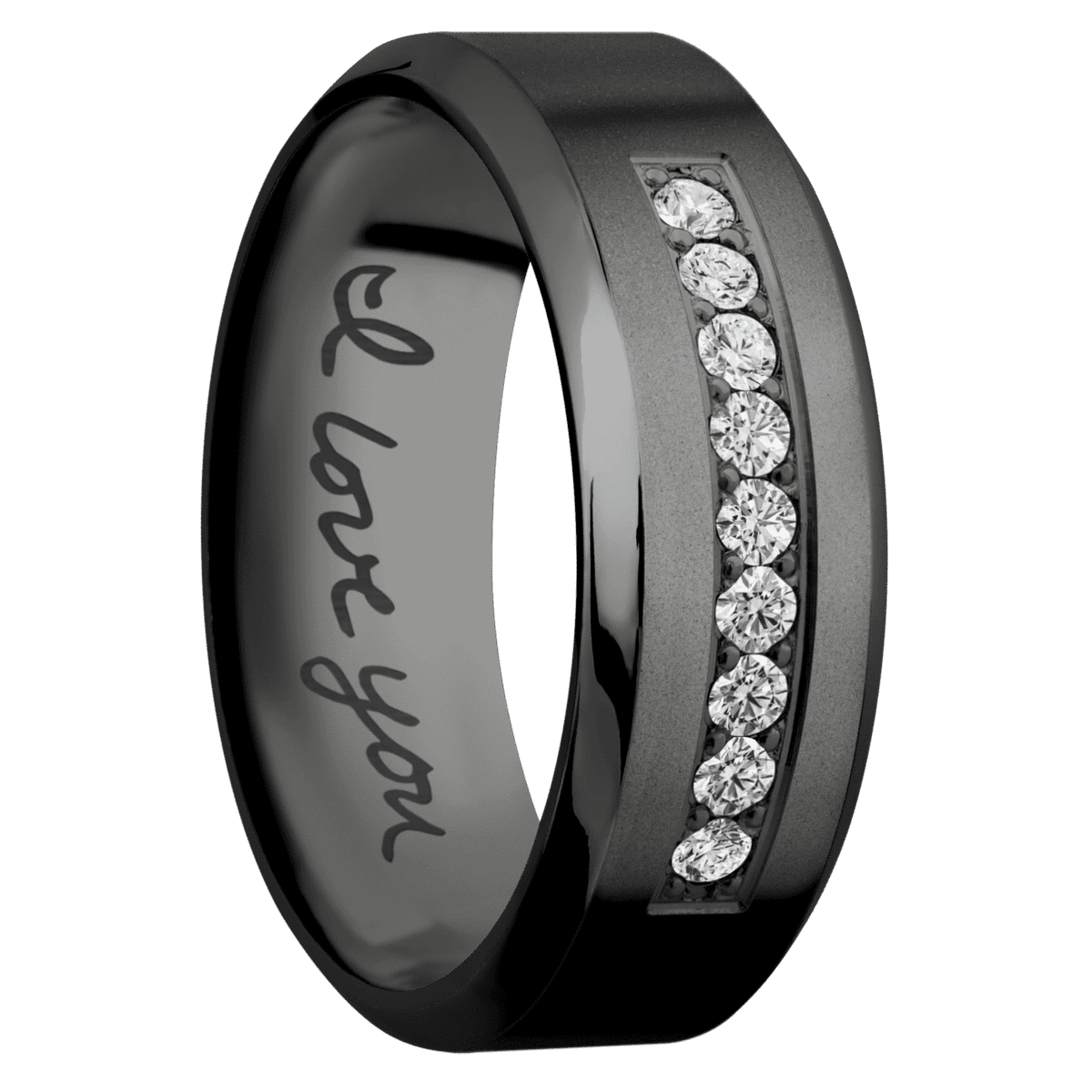 Zirconium + Bead , Polish Finish