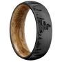 Zirconium + Satin , Polish Finish + Whiskey Barrel