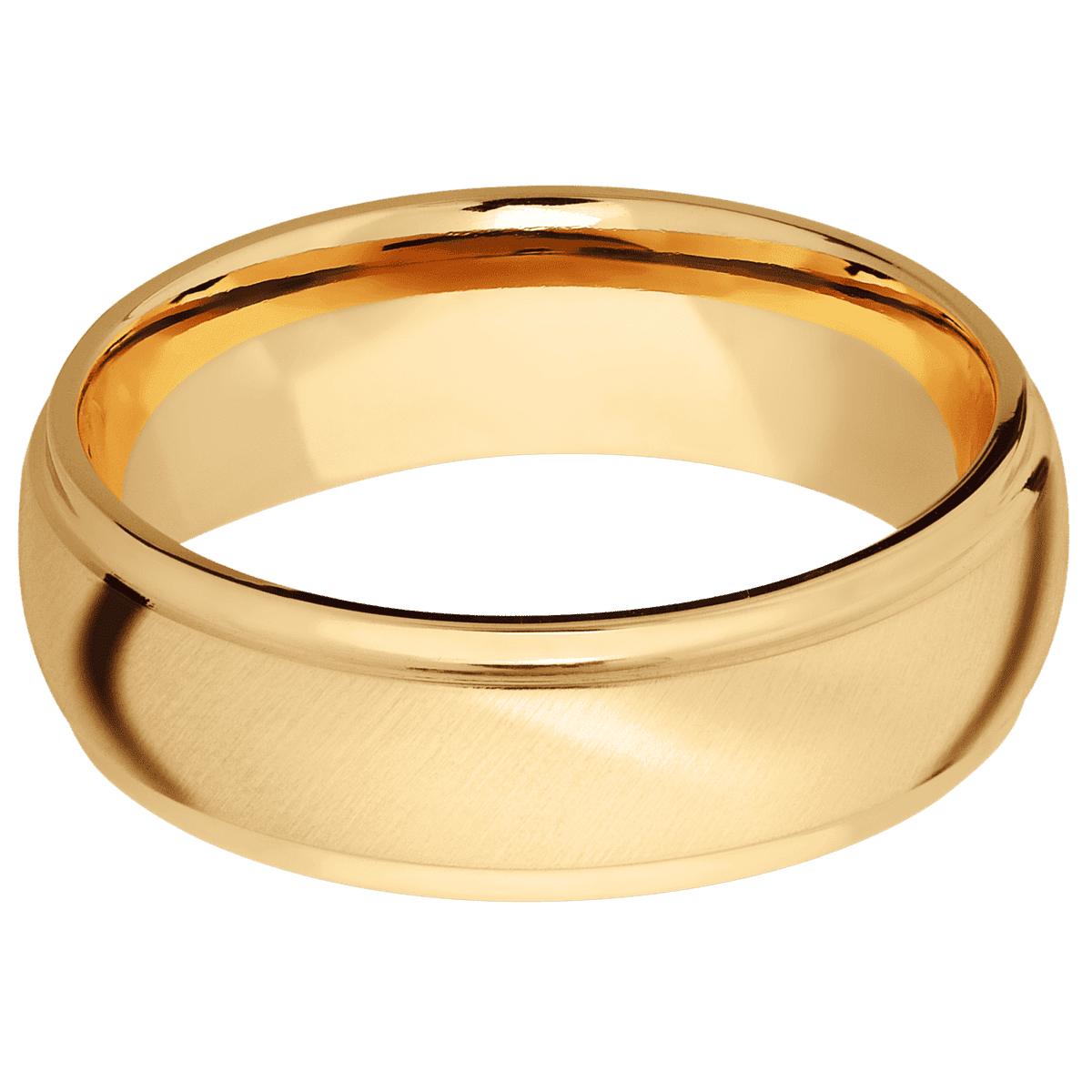 10K Yellow Gold + Anglesatin , Polish Finish