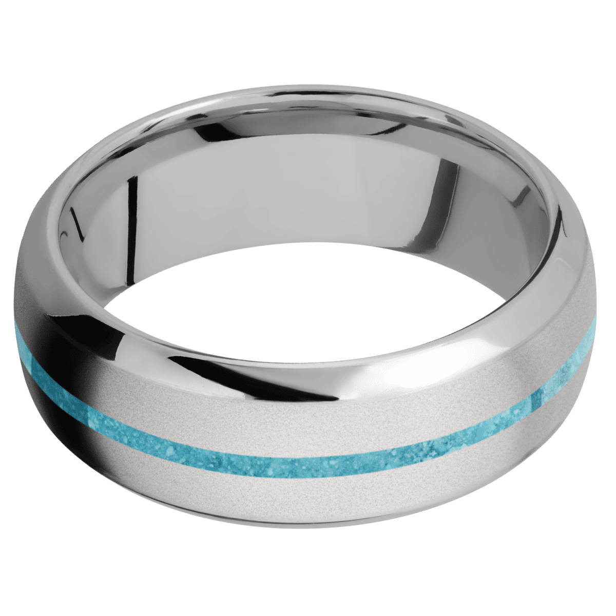 Titanium + Bead , Polish Finish
