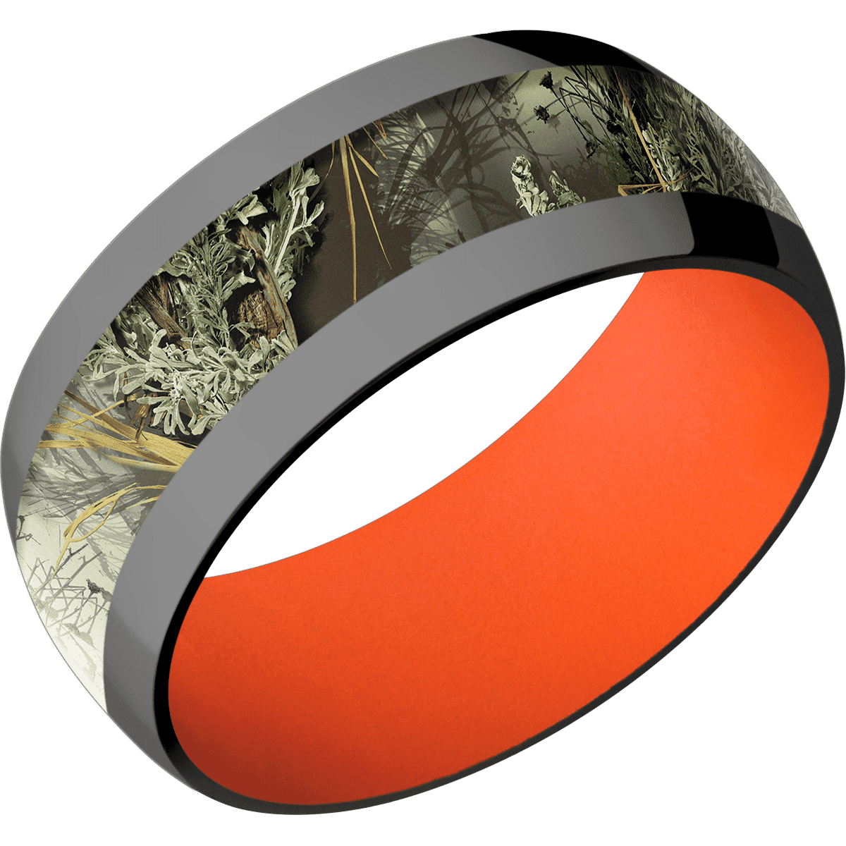 Zirconium + Polish Finish + Hunter Orange
