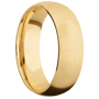 10K Yellow Gold + Satin Finish