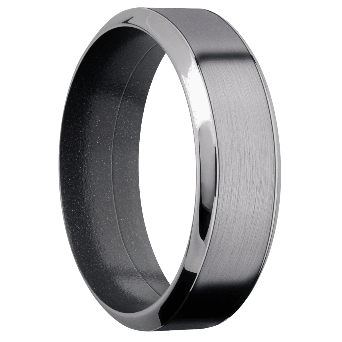 Titanium + Polish , Polish Finish + Dark Grey