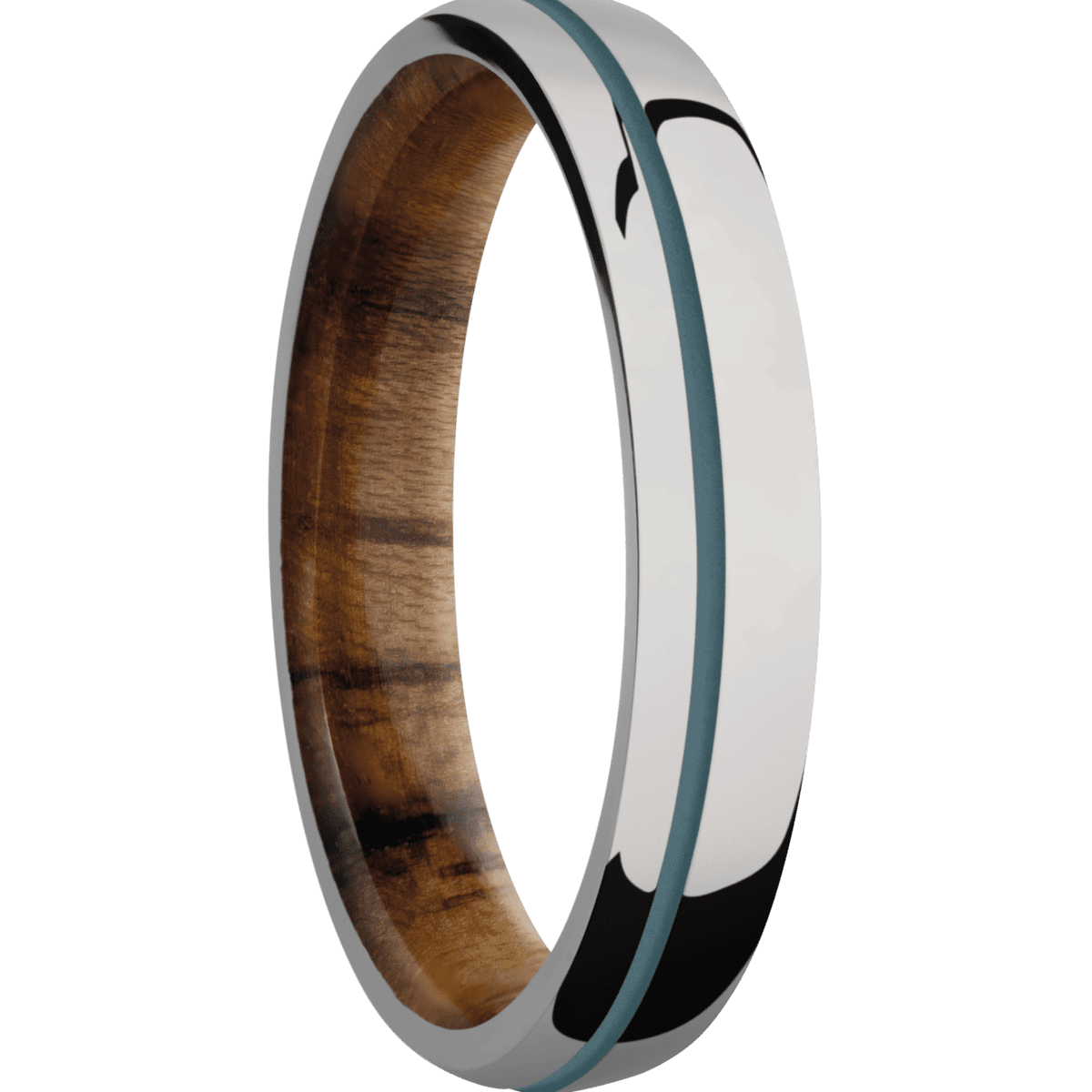 Titanium + Polish , Polish Finish + Teak