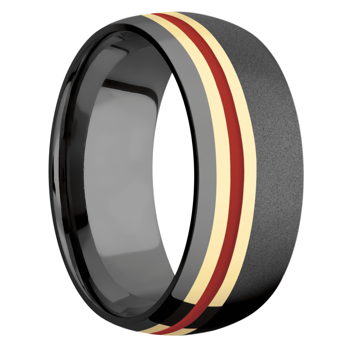 Zirconium + Bead , Polish Finish