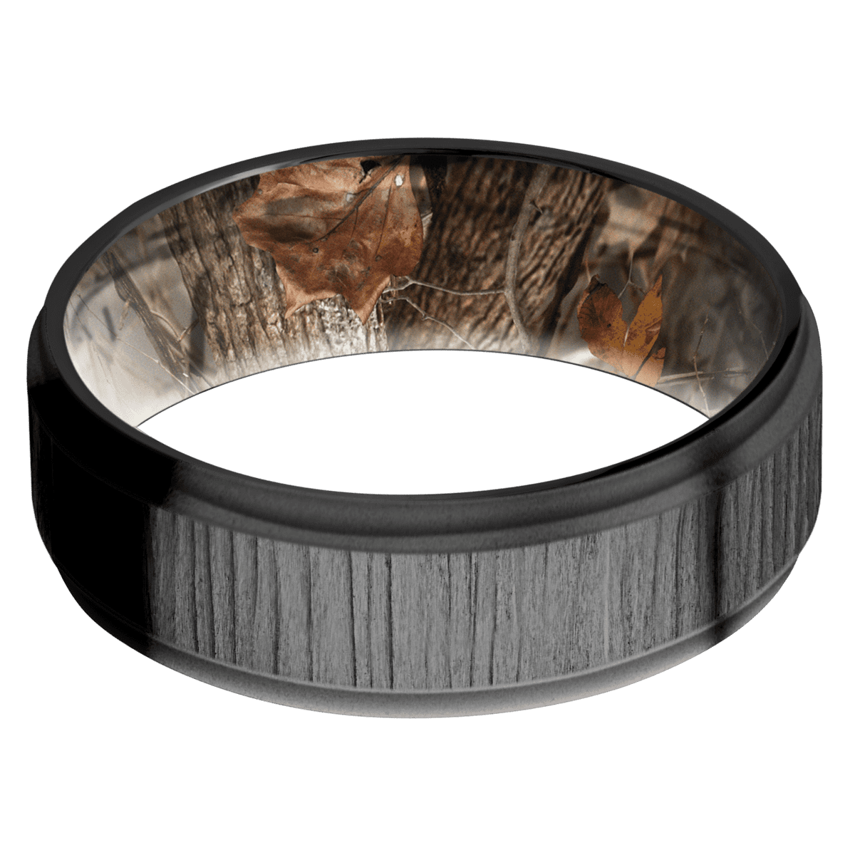 Zirconium + Treebark1 , Bead Finish + King's Woodland