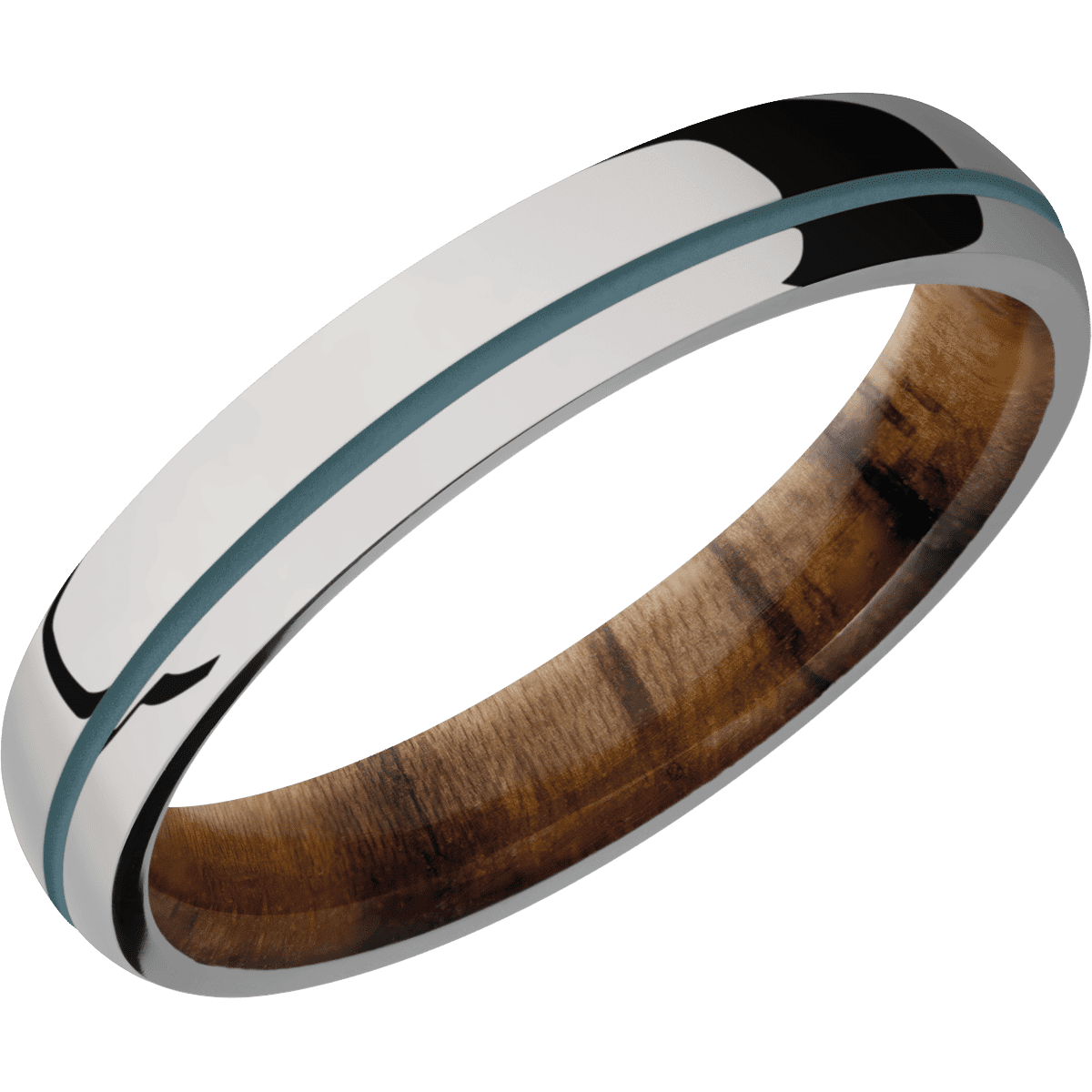 Titanium + Polish , Polish Finish + Teak