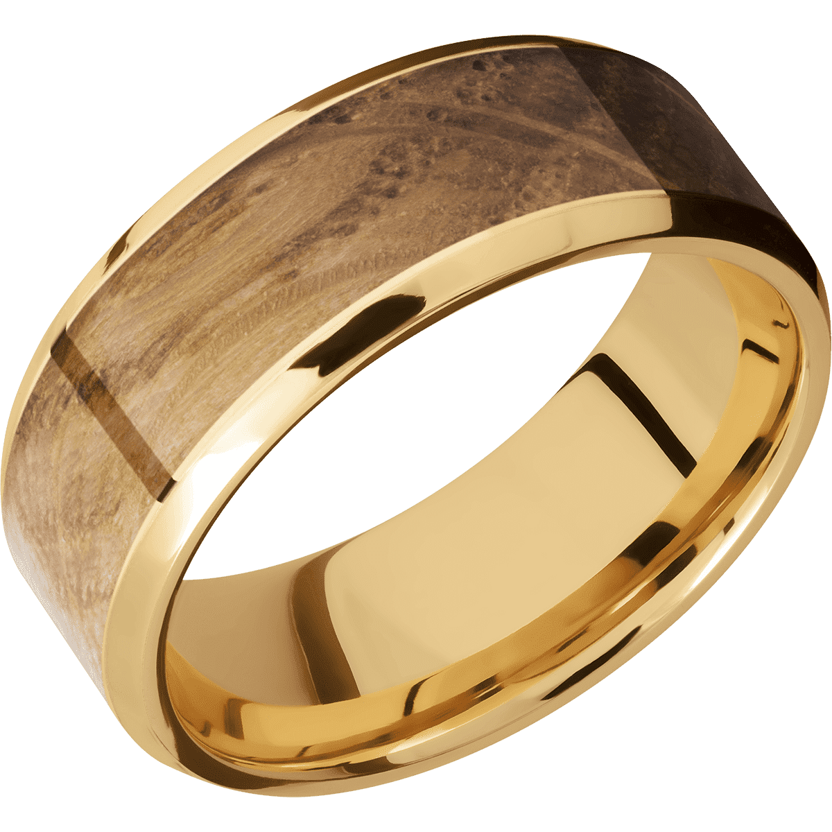 10K Yellow Gold + Polish , Polish Finish