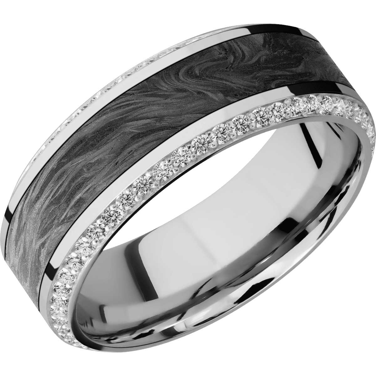 10K White Gold + Polish , Polish Finish