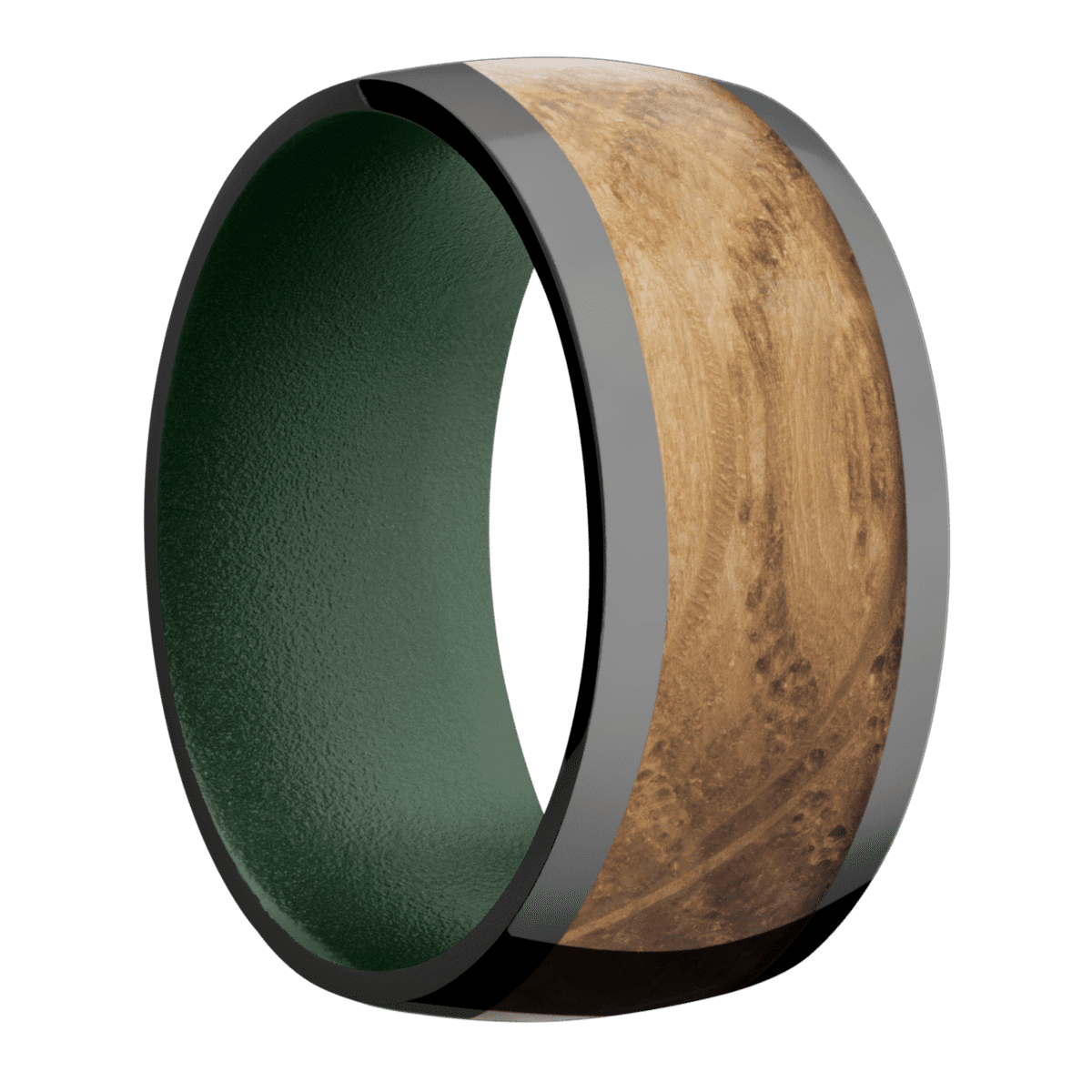 Zirconium + Polish Finish + Highland Green
