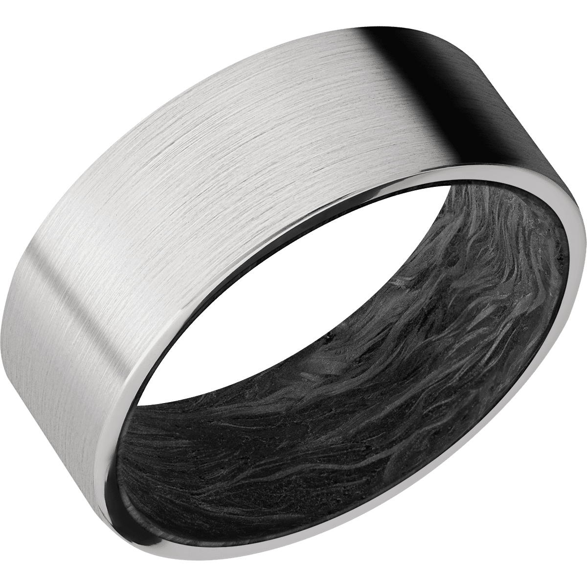 Platinum + Satin Finish + Forged Carbon Fiber