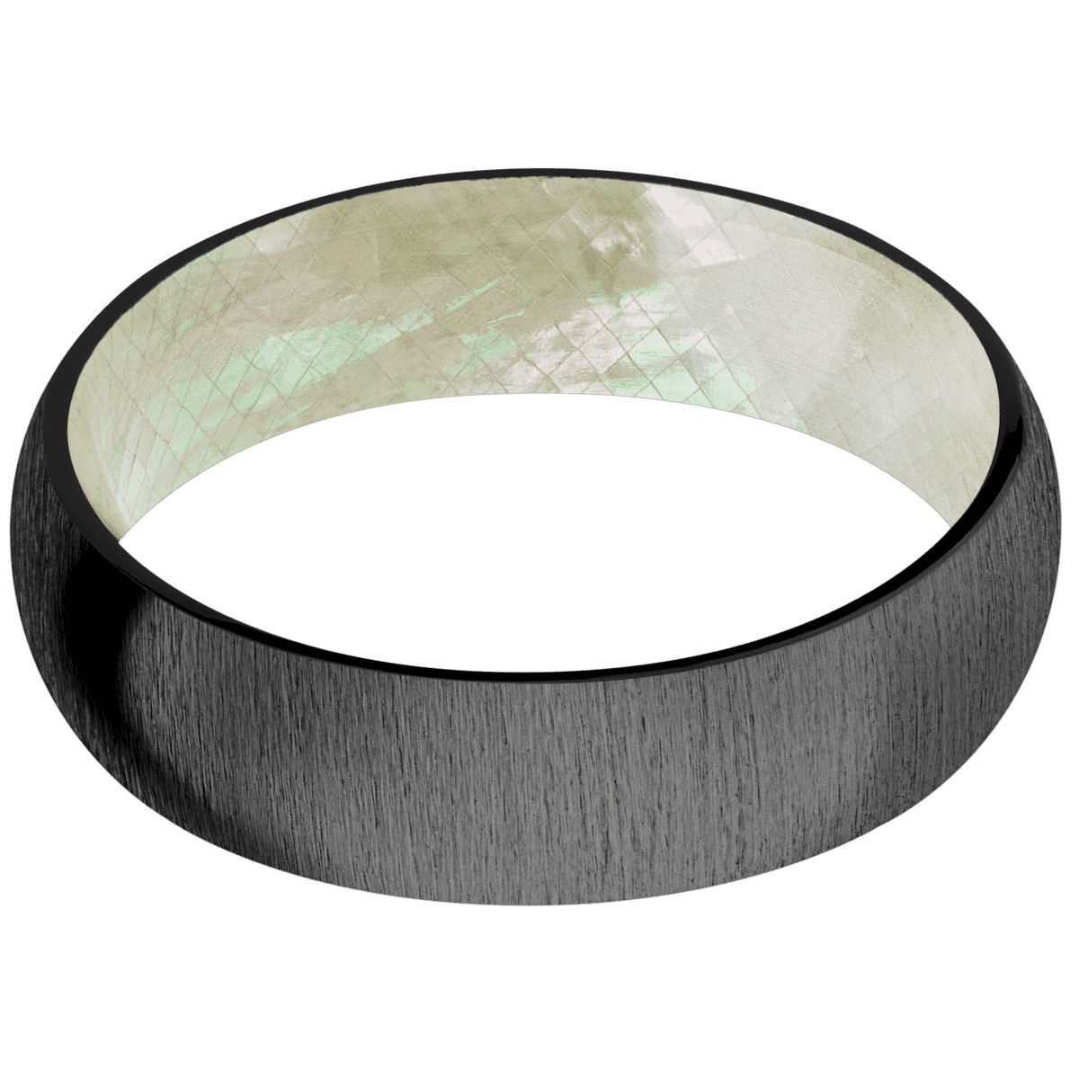 Zirconium + Crosssatinblack Finish + Freshwater Mother of Pearl