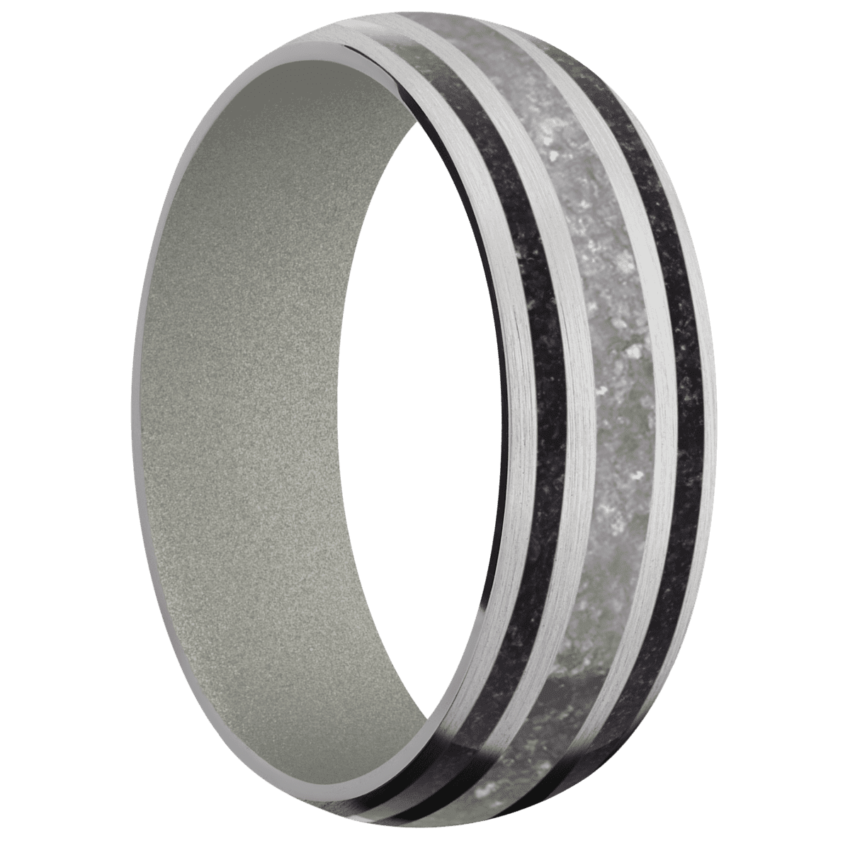 Platinum + Satin Finish + Gun Metal Grey