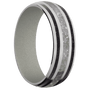 Platinum + Satin Finish + Gun Metal Grey