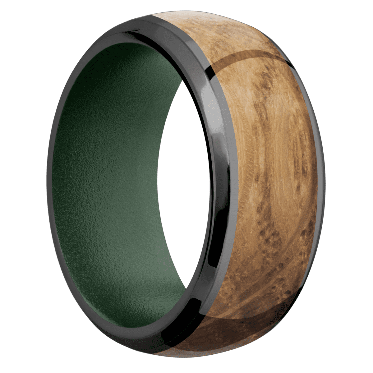 Zirconium + Polish , Polish Finish + Highland Green