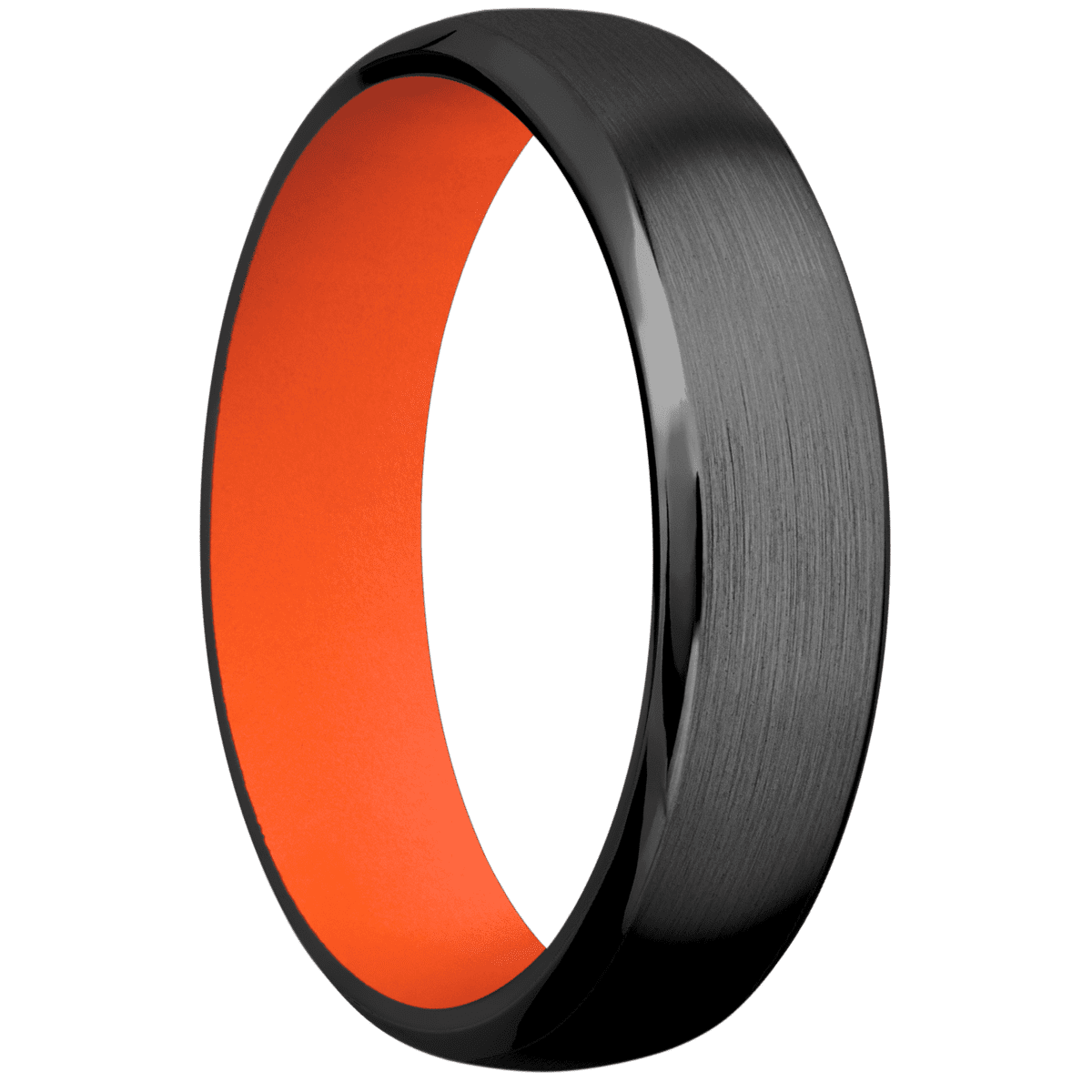 Zirconium + Satin , Polish Finish + Hunter Orange