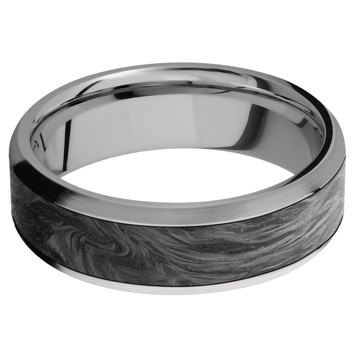 Titanium + Polish , Satin Finish