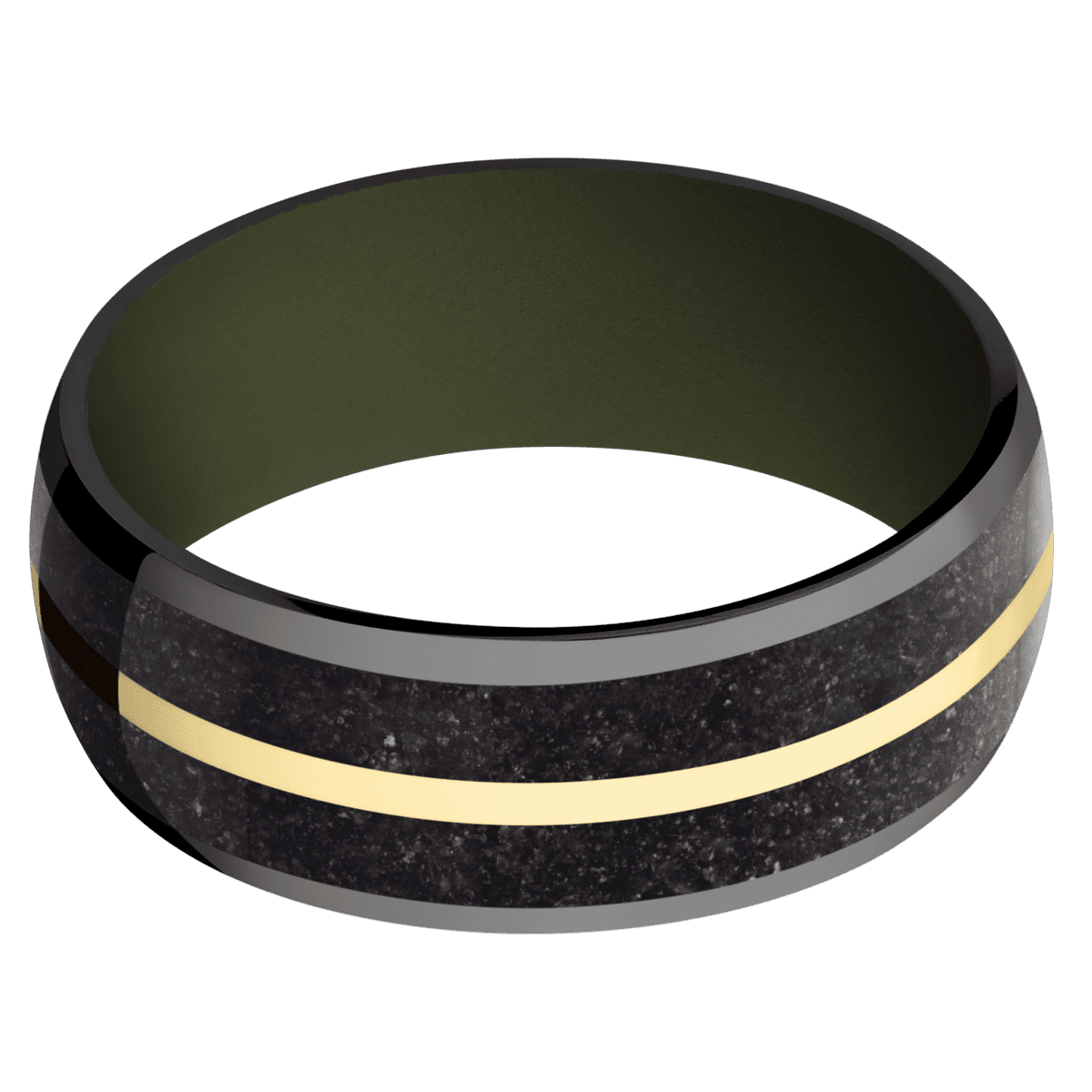 Zirconium + Polish Finish + Vintage Green