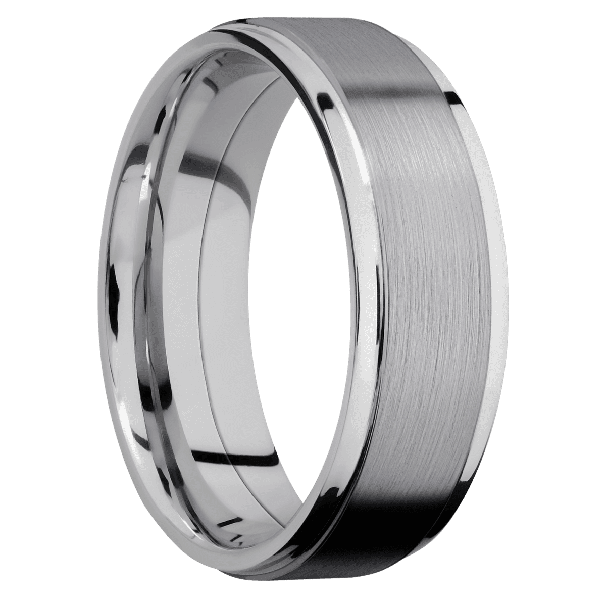 14K White Gold + Polish , Polish Finish