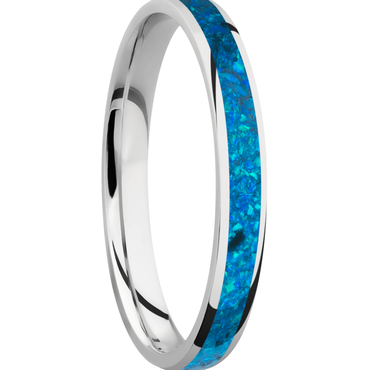 Titanium + Polish Finish