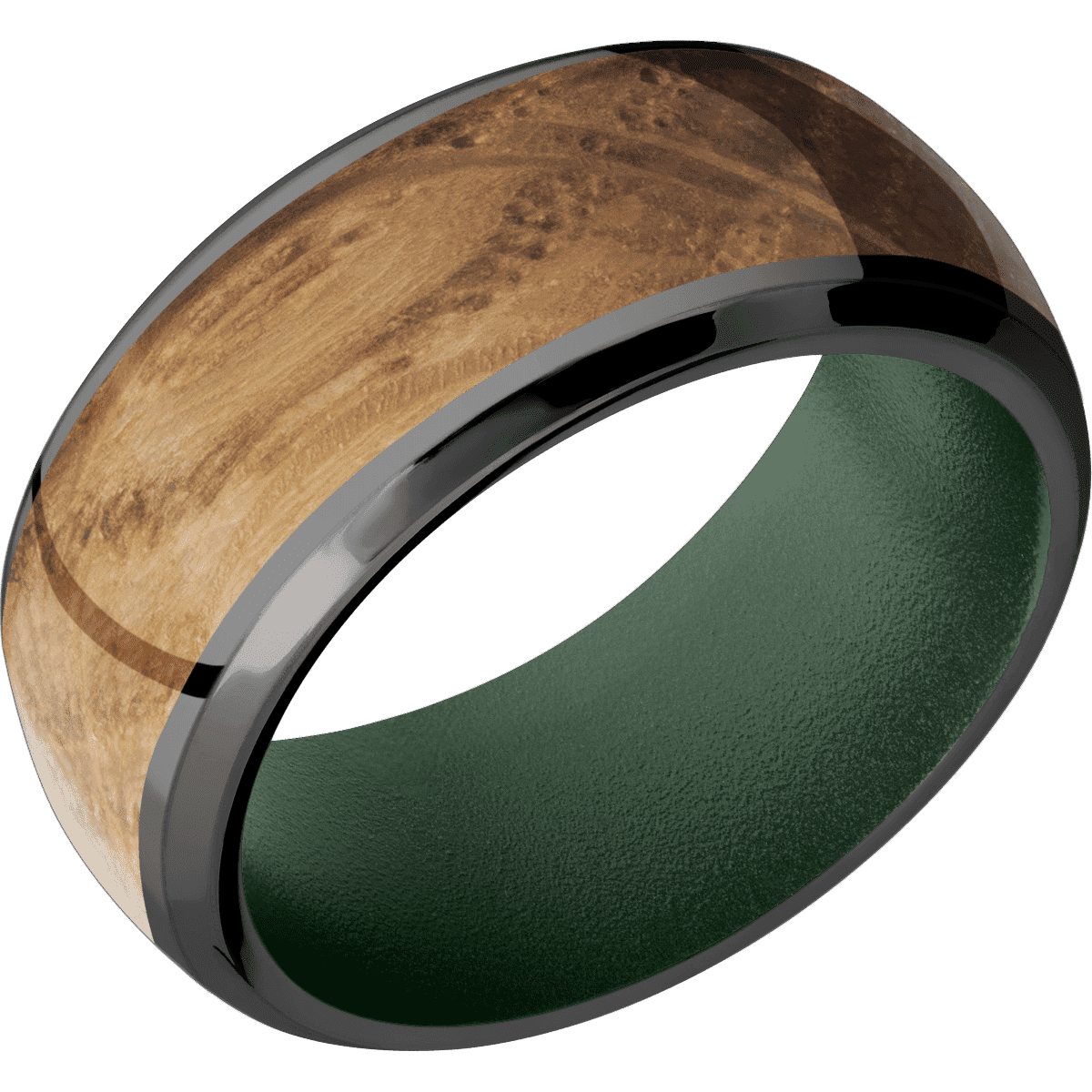 Zirconium + Polish , Polish Finish + Highland Green
