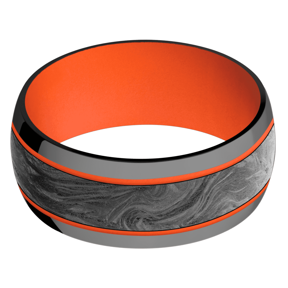 Zirconium + Polish Finish + Hunter Orange