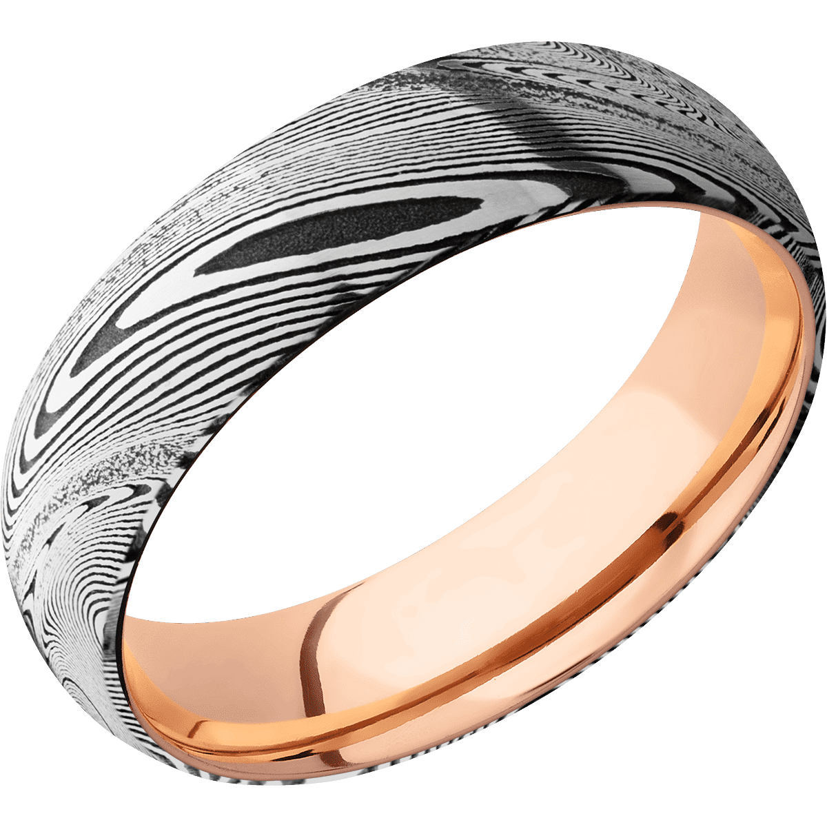 Tightweave + Acid Finish + 10K Rose Gold