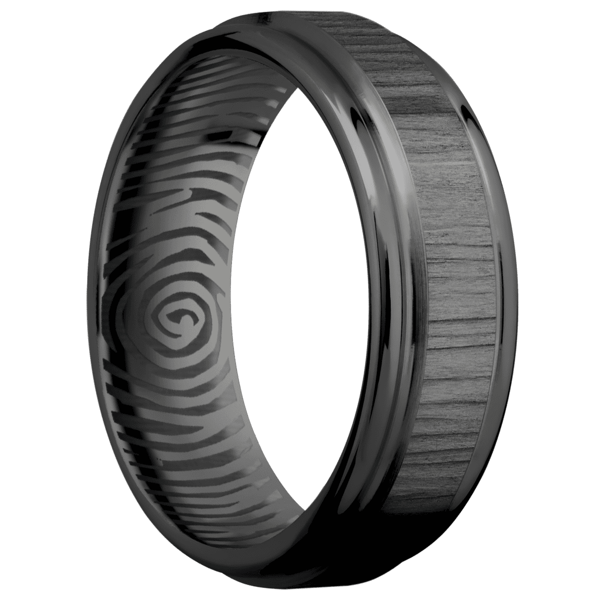 Zirconium + Treebark1 , Polish Finish
