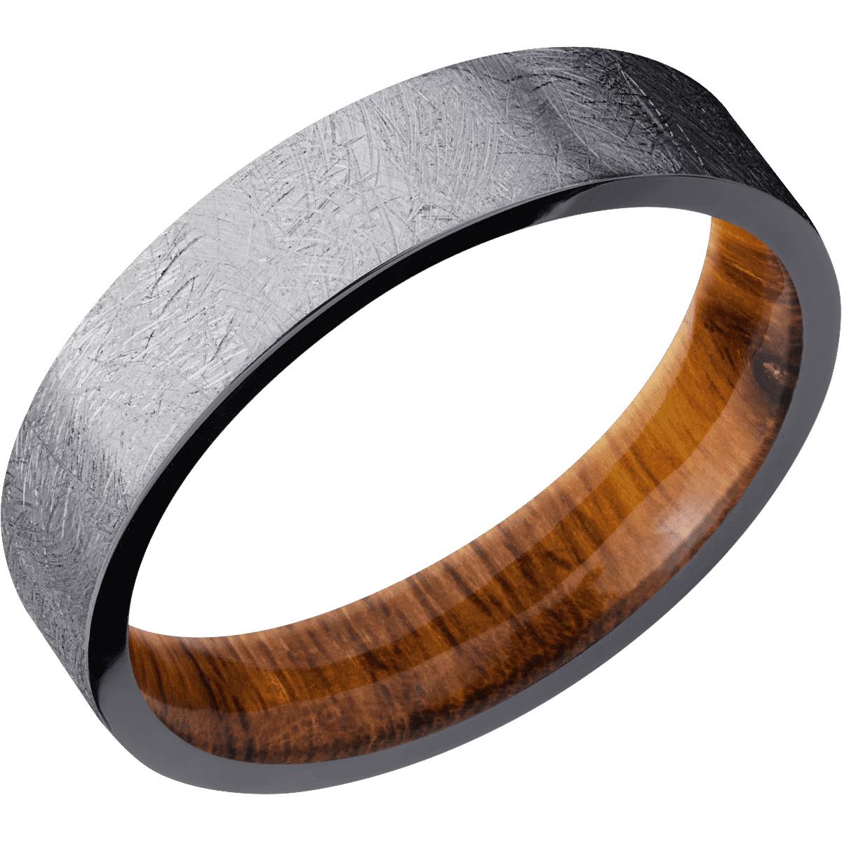Tantalum + Distressed Finish + Desert Iron Wood