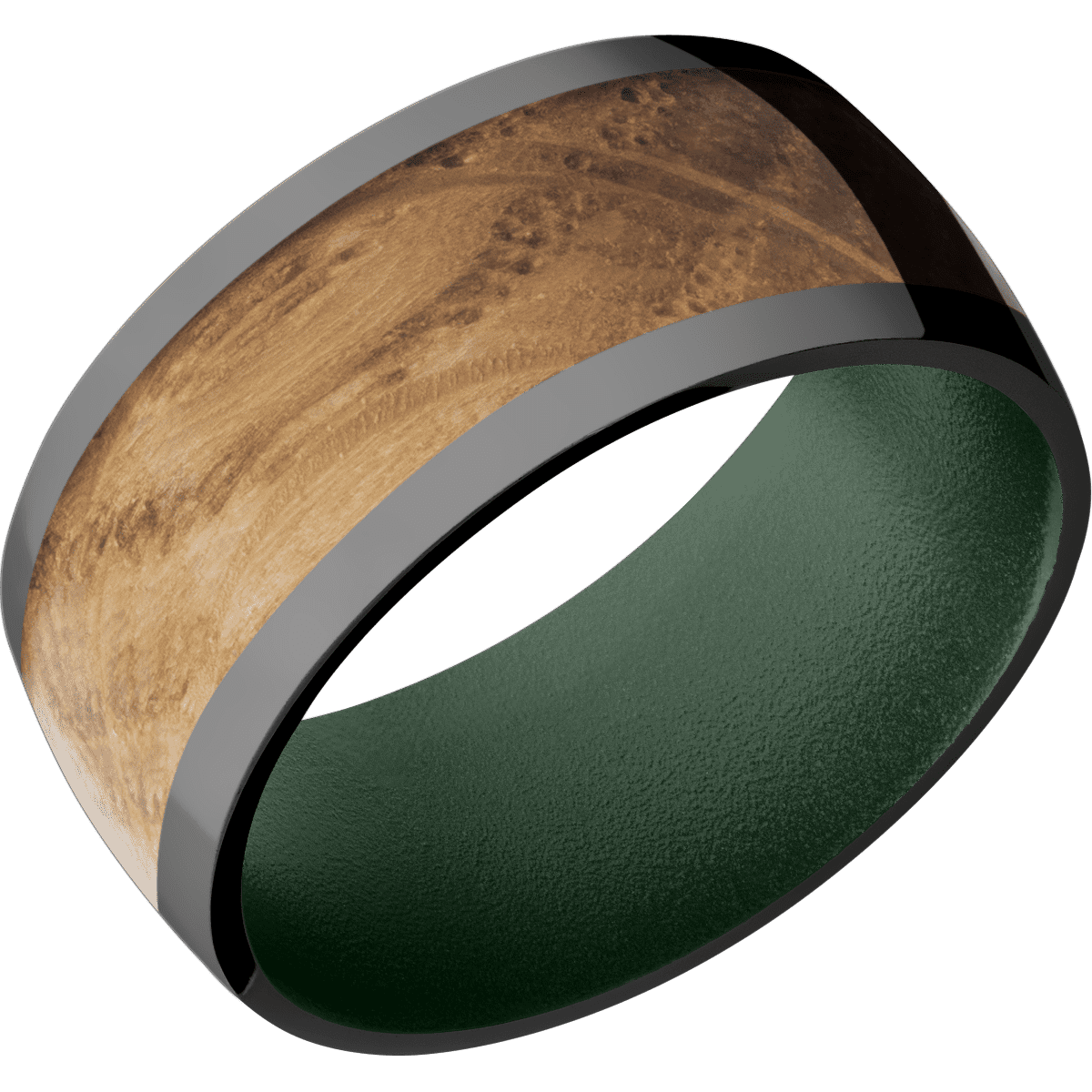 Zirconium + Polish Finish + Highland Green