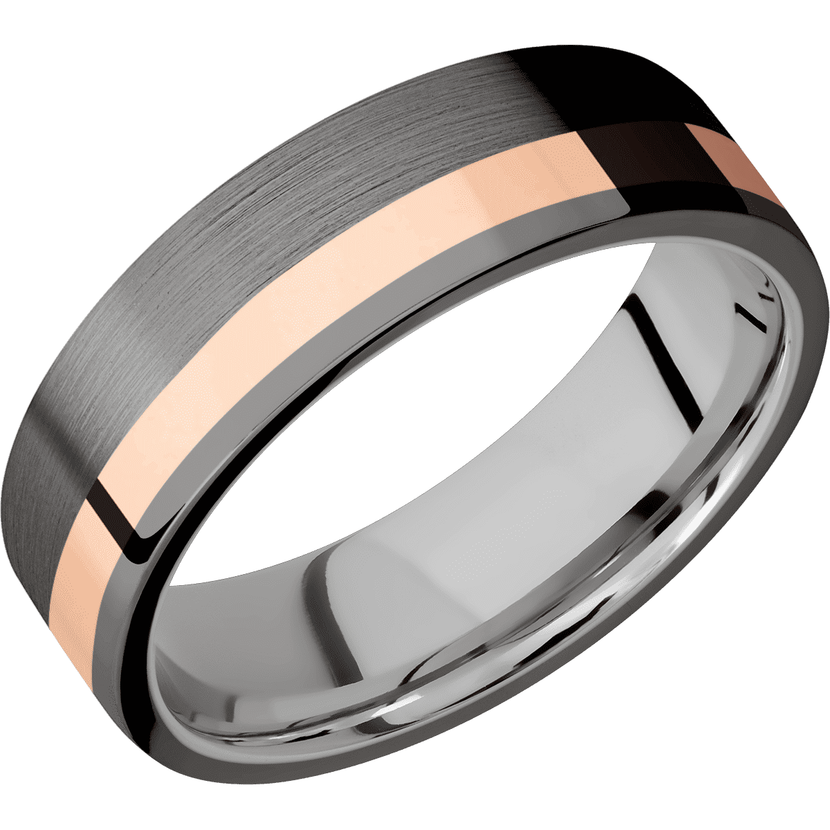 Tantalum Noir + Satin , Polish Finish + Titanium