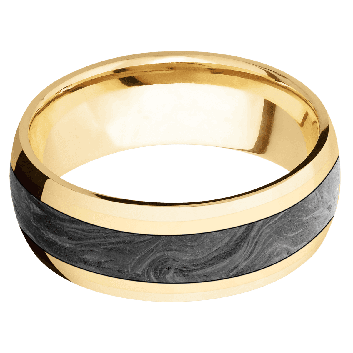 10K Yellow Gold + Polish Finish
