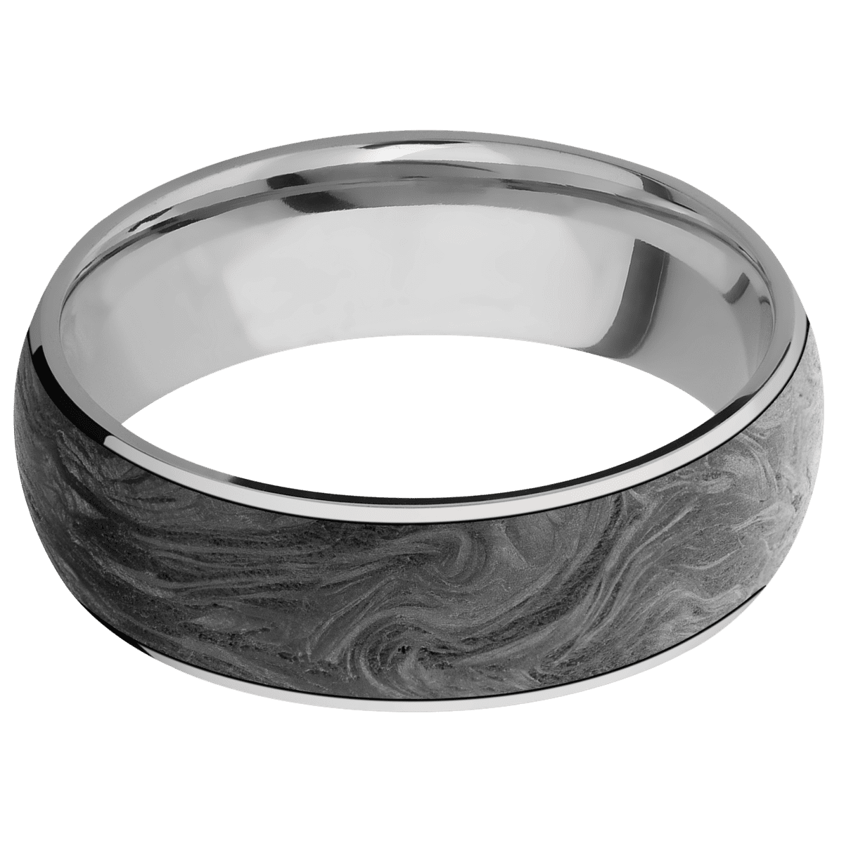 Titanium + Polish Finish