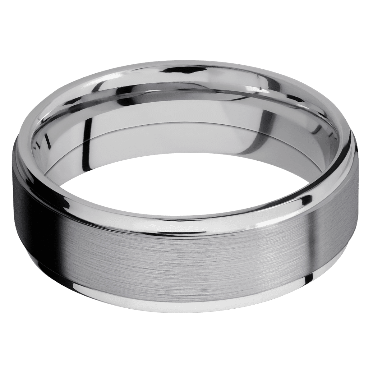 14K White Gold + Polish , Polish Finish