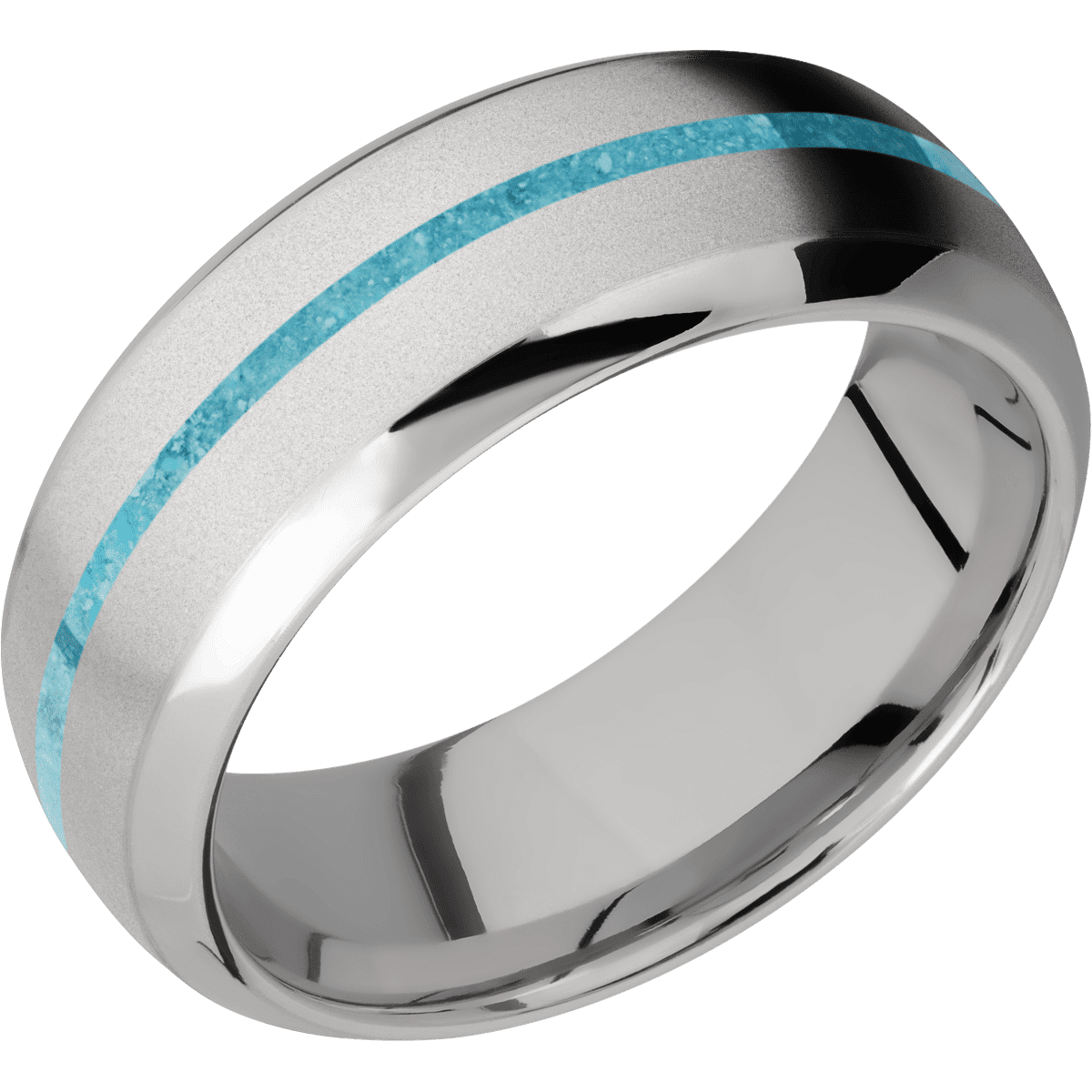 Titanium + Bead , Polish Finish