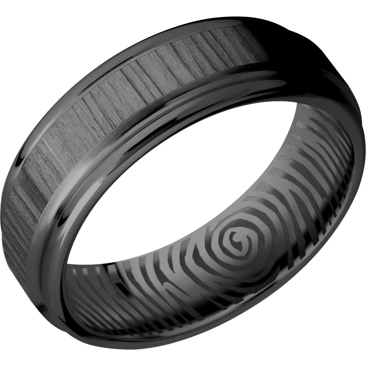 Zirconium + Treebark1 , Polish Finish