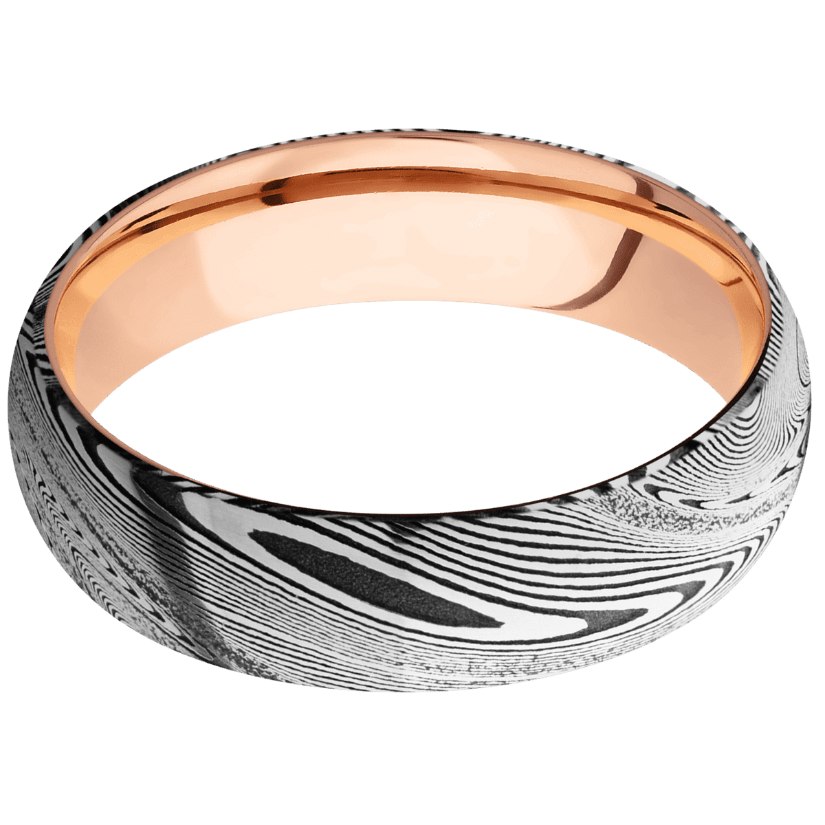Tightweave + Acid Finish + 10K Rose Gold
