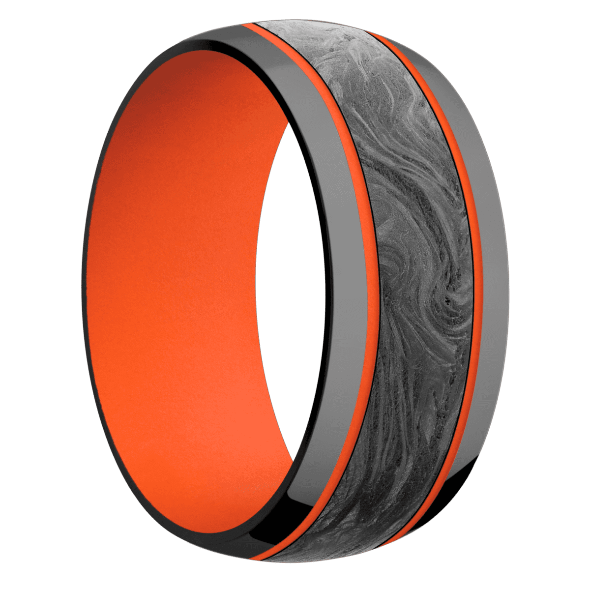 Zirconium + Polish Finish + Hunter Orange