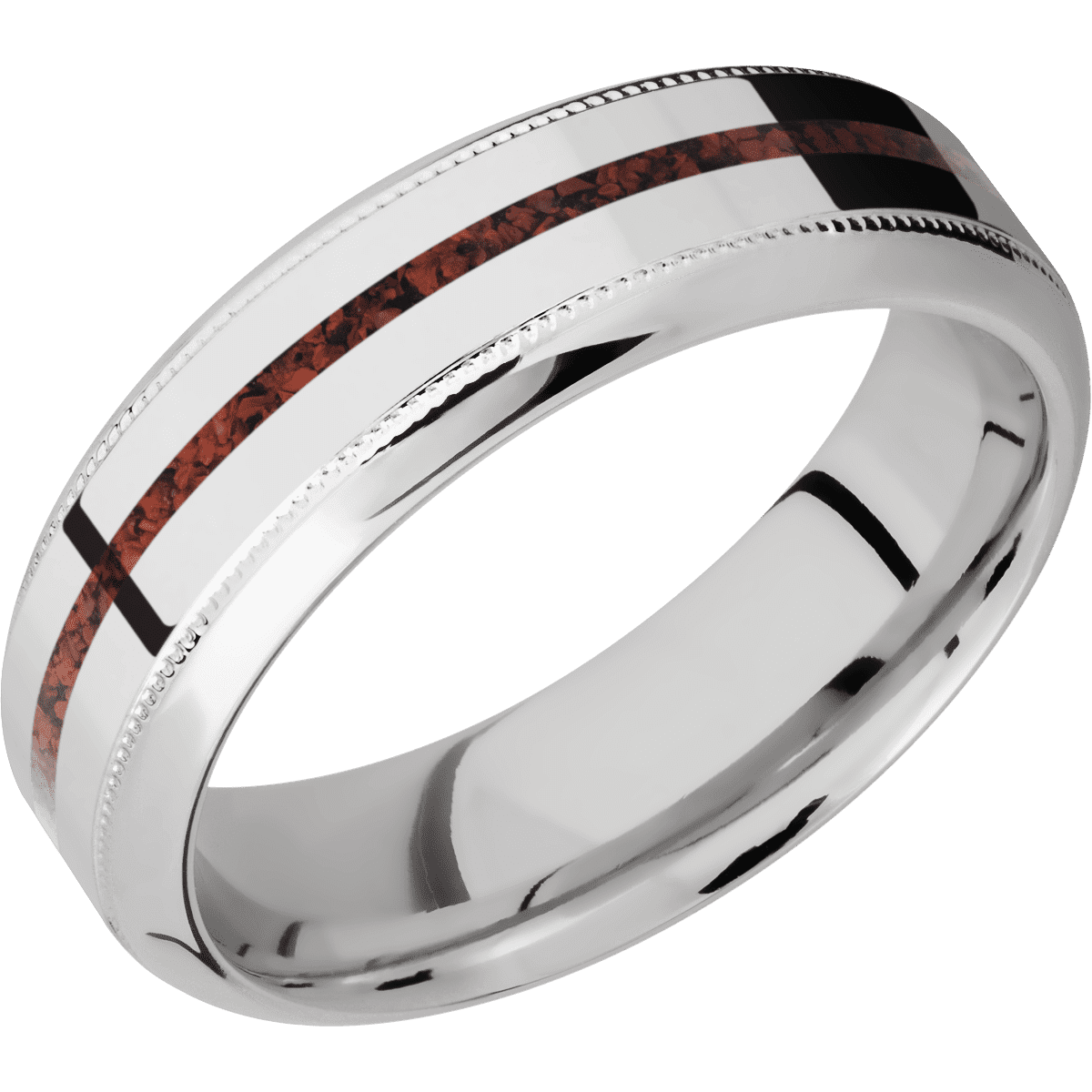 14K White Gold + Polish , Polish Finish